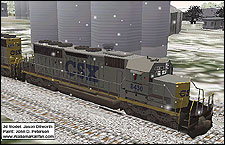 CSX SD40-2 Diesel Repaint - 1.88 MB KB