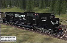 Norfolk Southern SD70M Repaint - 800 KB KB